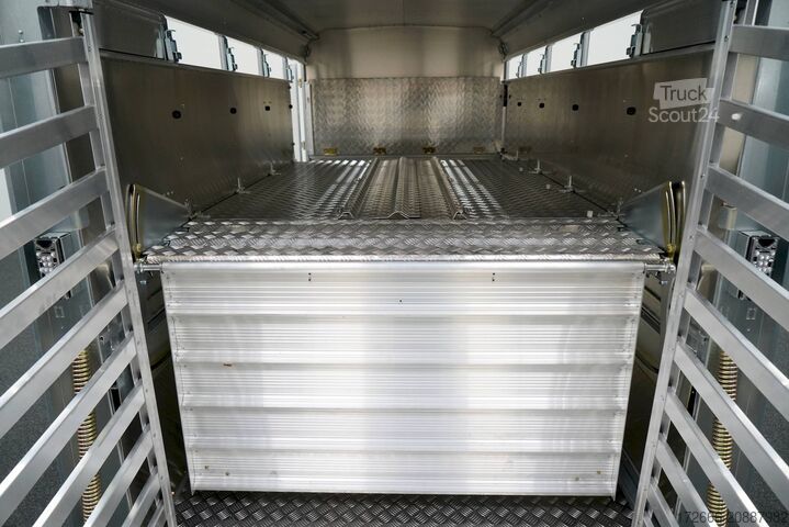 állatszállító pótkocsi Ifor Williams TA5|10x6|DOPPELSTOCK 311X156X183CM