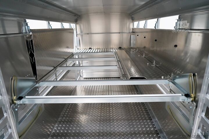 állatszállító pótkocsi Ifor Williams TA5|10x6|DOPPELSTOCK 311X156X183CM