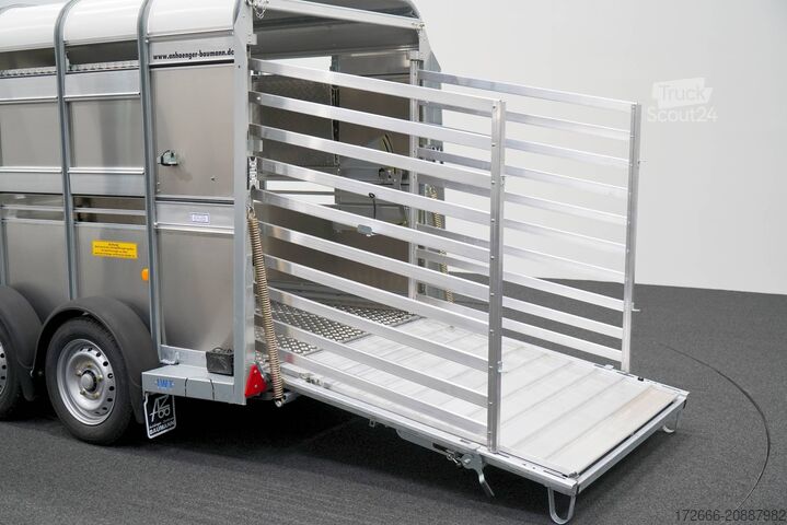 állatszállító pótkocsi Ifor Williams TA5|10x6|DOPPELSTOCK 311X156X183CM