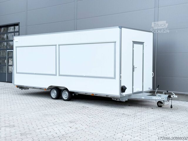 Remorcă de vânzare Blyss H27622HTN 620X223X230CM 2700KG VERKAUFSANHÄNGER | 3X VERKAUFSKLAPPE