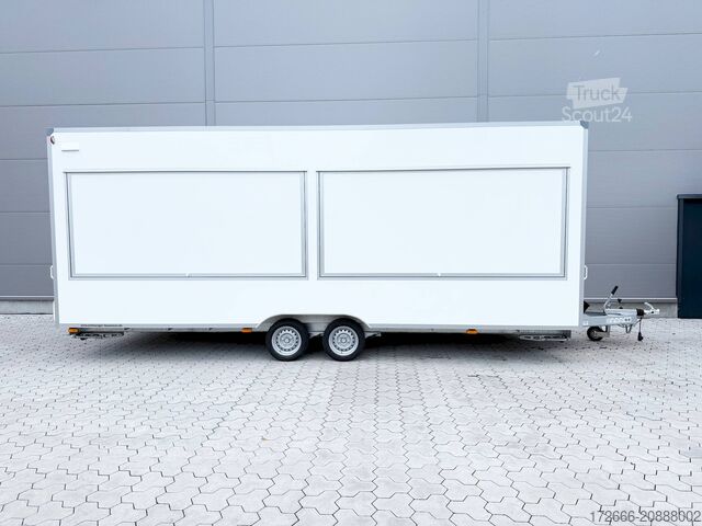 Remorcă de vânzare Blyss H27622HTN 620X223X230CM 2700KG VERKAUFSANHÄNGER | 3X VERKAUFSKLAPPE