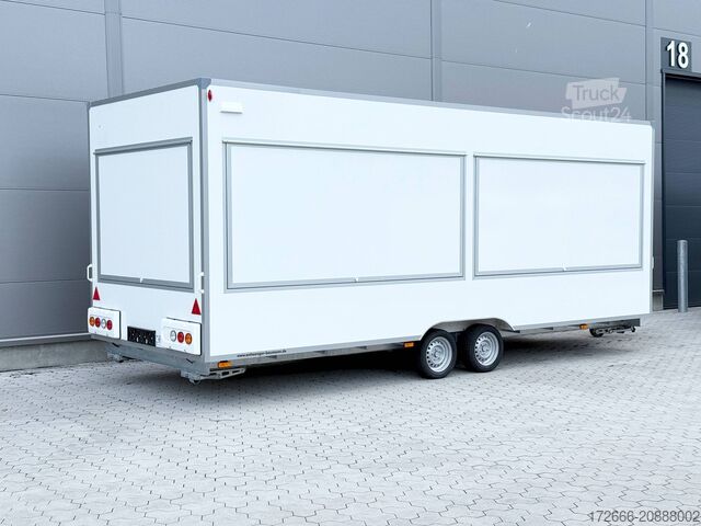 Remorcă de vânzare Blyss H27622HTN 620X223X230CM 2700KG VERKAUFSANHÄNGER | 3X VERKAUFSKLAPPE