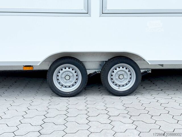 Remorcă de vânzare Blyss H27622HTN 620X223X230CM 2700KG VERKAUFSANHÄNGER | 3X VERKAUFSKLAPPE