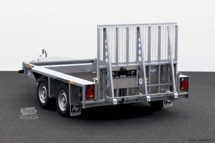 Przyczepa do ciężkiego sprzętu Ifor Williams GX105 | RAMPE 303X157CM 2700KG BAUMASCHINENANHÄNGER