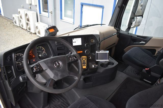 Flatbed truck with tarp MERCEDES-BENZ Actros 1842 L E6 4x2 AHK LBW