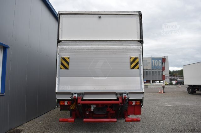 Flatbed truck with tarp MERCEDES-BENZ Actros 1842 L E6 4x2 AHK LBW