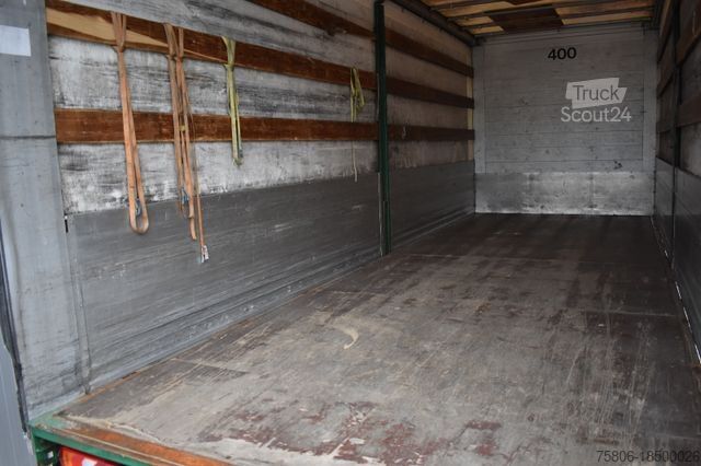 Flatbed truck with tarp MERCEDES-BENZ Actros 1842 L E6 4x2 AHK LBW