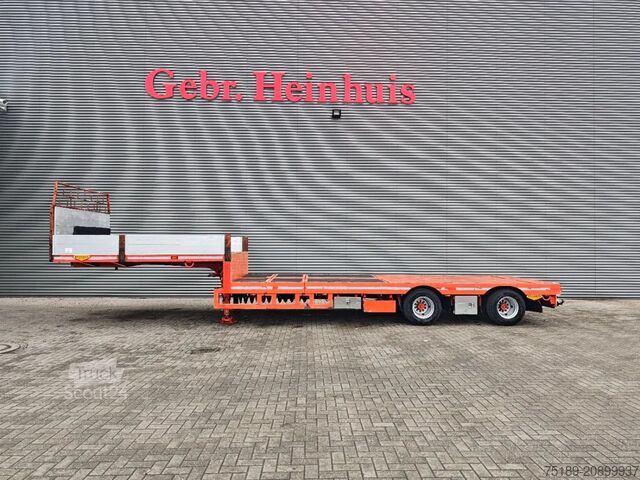 Semi-remorque surbaissée Broshuis E2485 3.8 Meter Extandable!