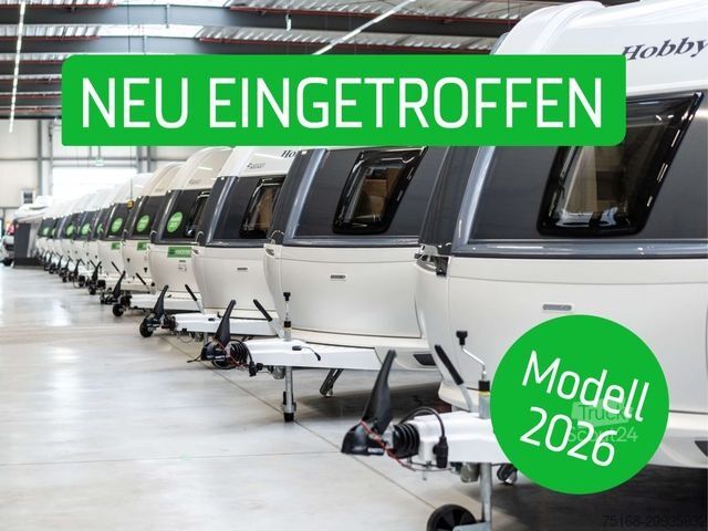 Husvagn HOBBY Beachy 420+ 1200 kg / E-Heizung / Toilettenraum