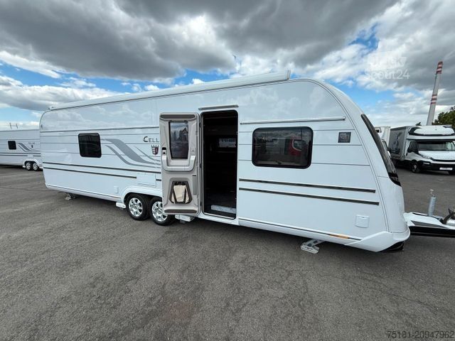 Caravan TABBERT CELLINI 750 HTD SLIDE OUT/ PREMIUM/ NEU!/ 2025
