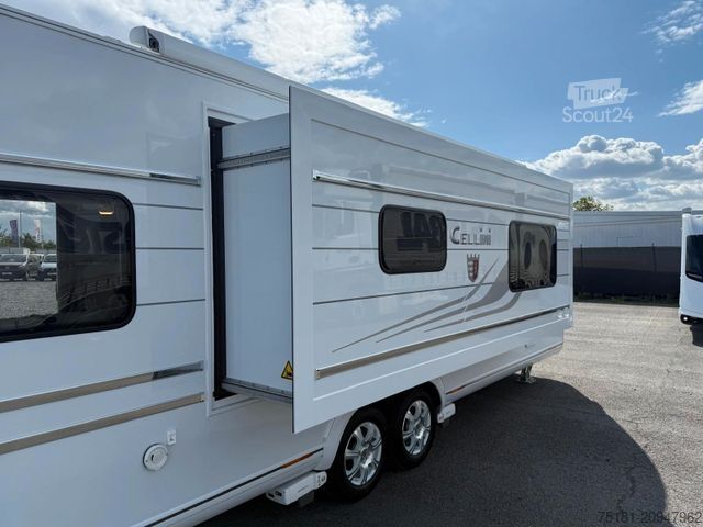 Caravan TABBERT CELLINI 750 HTD SLIDE OUT/ PREMIUM/ NEU!/ 2025