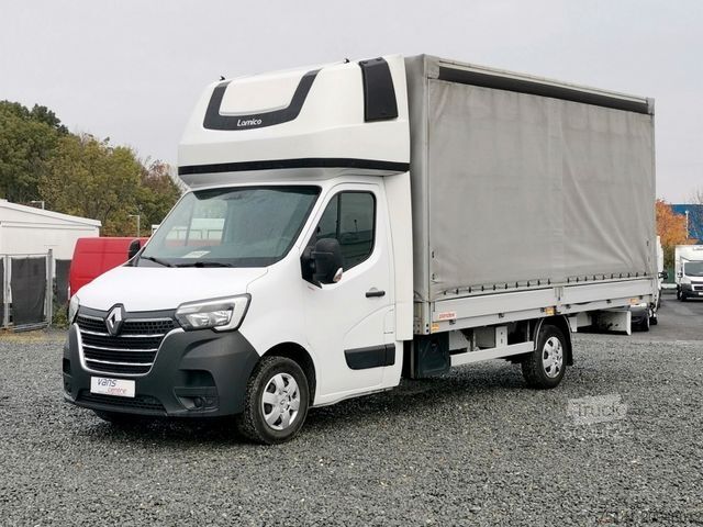 Furgon cu prelată laterală RENAULT Master 165DCI PRITSCHE 10PAL/ LUFT/ KLIMA