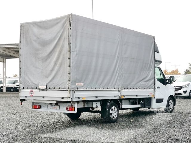 Furgon cu prelată laterală RENAULT Master 165DCI PRITSCHE 10PAL/ LUFT/ KLIMA