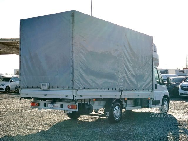 Aizkaru sānu furgons PEUGEOT 2.2HDI/121KW PRITSCHE 10PAL/LUFT/ KLIMA