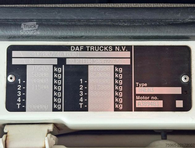 Стандартный седельный тягач DAF XF 480 FT SSC 2X TANKS FULL SPOILER ONLY 690.000