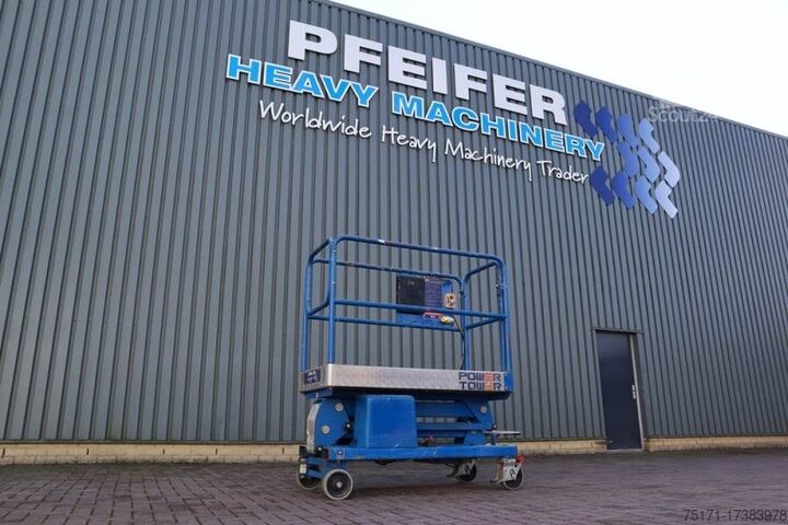 Plate-forme de travail télescopique articulée JLG Power Tower Electric, 5.10m Working Height, 250kg