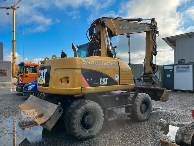 حفار متحرك CATERPILLAR 313 D Oilquick 70/55 Oil quick