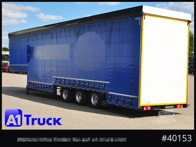 Drankaanhangwagens SCHROEDER,WIESMOOR Schröder Jumbo Hubdach, Getränkeauflieger