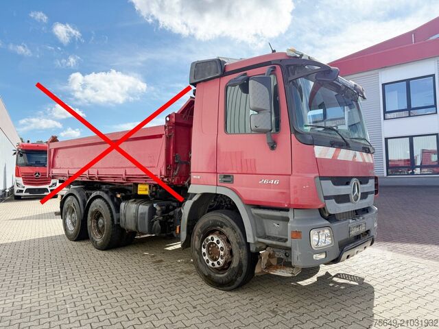 Lastbilchassi Mercedes-Benz Actros 2646 K 6x4 Actros 2646 K 6x4, Retarder