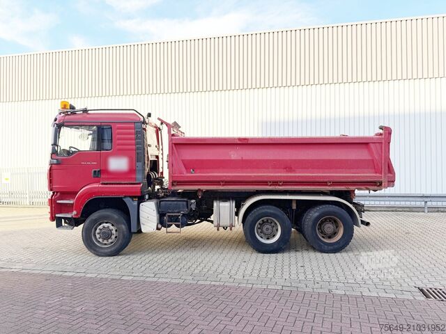Dreiseitenkipper LKW MAN TGA 26.480 6X6H BL TGA 26.480 6X6H BL, HydroDrive, Intarder, Wechselsystem (Sattelplatte)