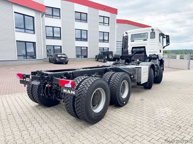 Camion à usage spécial MAN TGS 35.480 8x8 BB CH TGS 35.480 8x8 BB CH, Meiller Stahlmulde 18m³