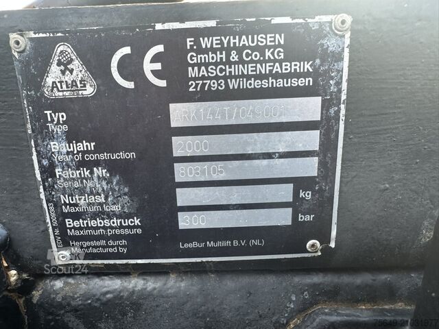 Camion benne à bras amovible MAN LE 18.280 4x2 LL LE 18.280 4x2 LL, Winterdienstausstattung, 6-Zylinder