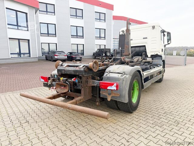 Camion benne à bras amovible MAN TGS 18.360 4X2 BL TGS 18.360 4X2 BL, Hyva 10.45 S, Teleskopabrollanlage