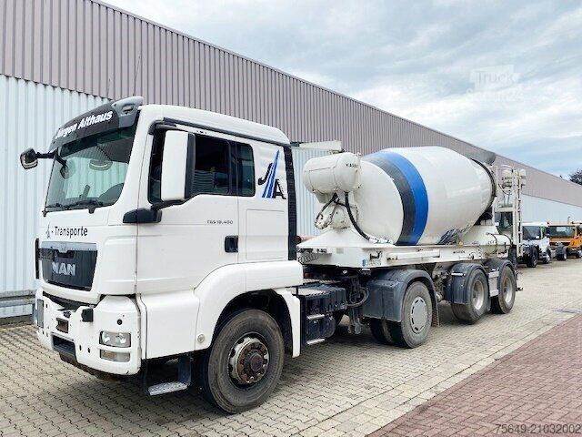 Mobil betongblandningsanläggning MAN TGS 18.400 4x4H BLS TGS 18.400 4x4H BLS + Auflieger KARRENA 10m³ Betonmischer