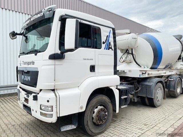 Mobil betongblandningsanläggning MAN TGS 18.400 4x4H BLS TGS 18.400 4x4H BLS + Auflieger KARRENA 10m³ Betonmischer