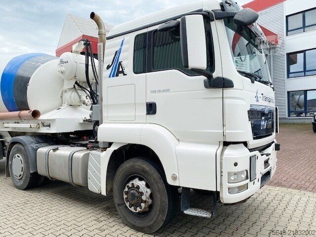 Mobil betongblandningsanläggning MAN TGS 18.400 4x4H BLS TGS 18.400 4x4H BLS + Auflieger KARRENA 10m³ Betonmischer