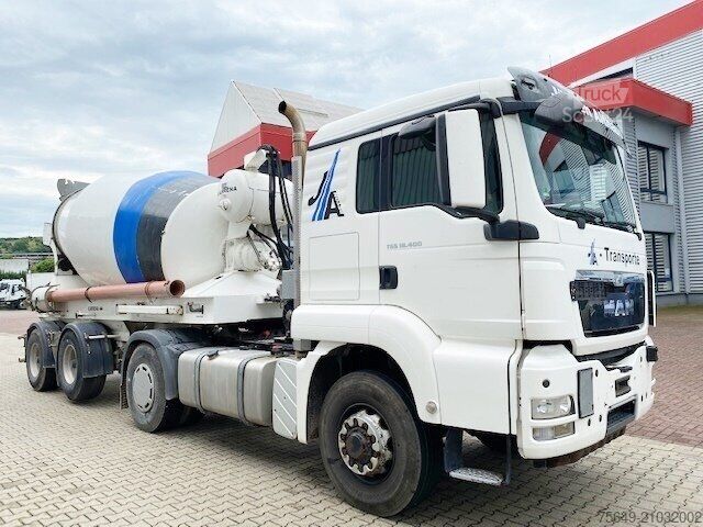 Mobil betongblandningsanläggning MAN TGS 18.400 4x4H BLS TGS 18.400 4x4H BLS + Auflieger KARRENA 10m³ Betonmischer