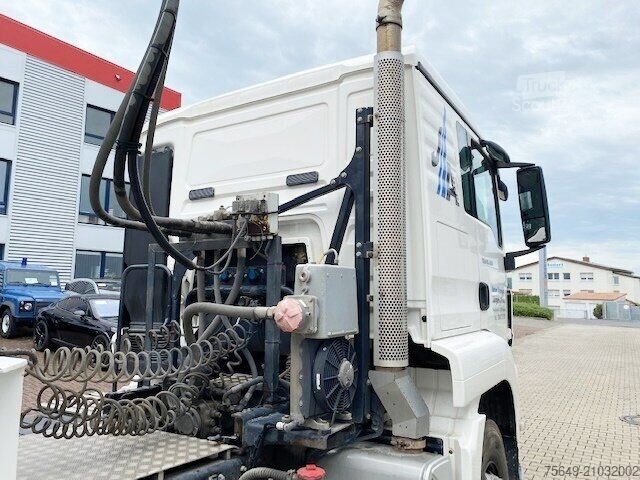 Mobil betongblandningsanläggning MAN TGS 18.400 4x4H BLS TGS 18.400 4x4H BLS + Auflieger KARRENA 10m³ Betonmischer