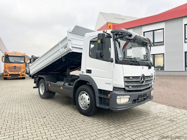 Camion-benne tricar Mercedes-Benz Atego 1223 K 4x2 Atego 1223 K 4x2, AHK-Öl