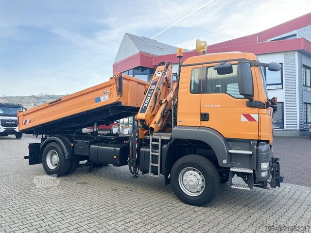 Grue à tour MAN TGS 18.320 4x4 BB TGS 18.320 4x4 BB, Winterdienstausstattung, Kran Terex TLC 85.2