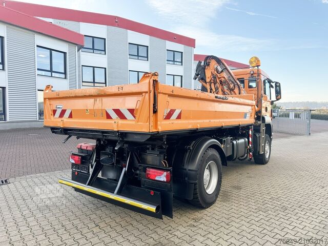Grue à tour MAN TGS 18.320 4x4 BB TGS 18.320 4x4 BB, Winterdienstausstattung, Kran Terex TLC 85.2