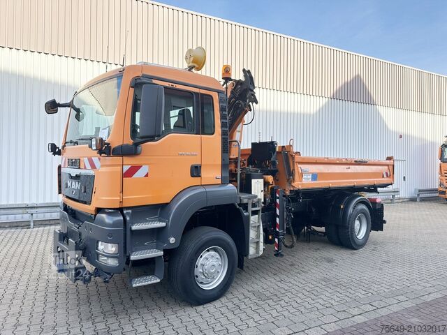 Grue à tour MAN TGS 18.320 4x4 BB TGS 18.320 4x4 BB, Winterdienstausstattung, Kran Terex TLC 85.2