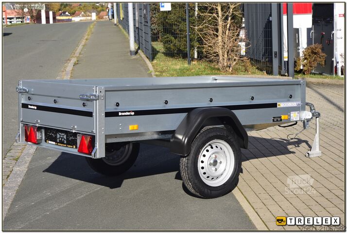 Dėžinė priekaba Brenderup 1203SUB 750kg Kastenanhänger ungebremst