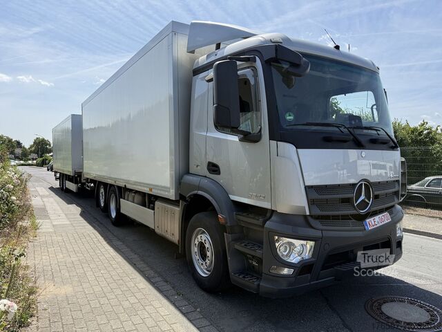 Рефрижераторний вантажівка MERCEDES-BENZ Antos 2543 6x2 Kühlkoffer + 2-Achs Tandem Anh.
