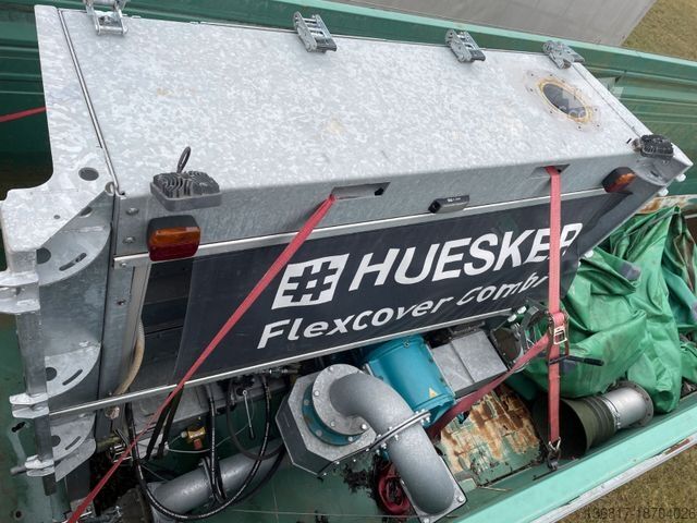 Remorque autochargeuse OEHLER Tridem Muldenkipper Plane TMV 340+Huesker