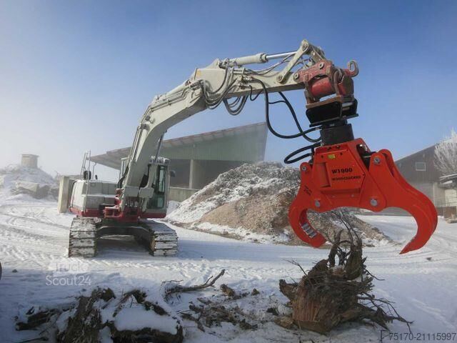 Inşaat makinesi Westtech W600 W820 W1000 W1350 W1800 Spaltzange