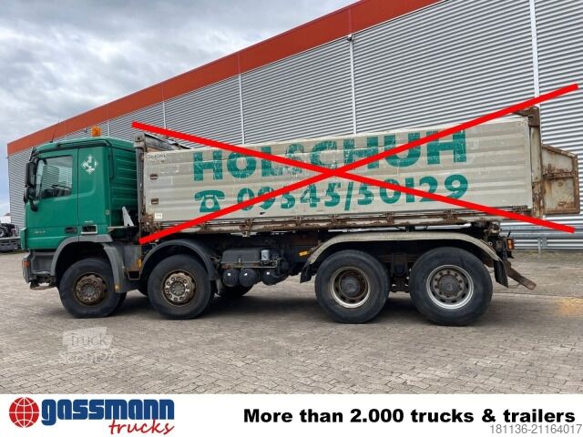 Châssis de camion Mercedes-Benz Actros MP III 3544/8x4/4, 3 Pedale