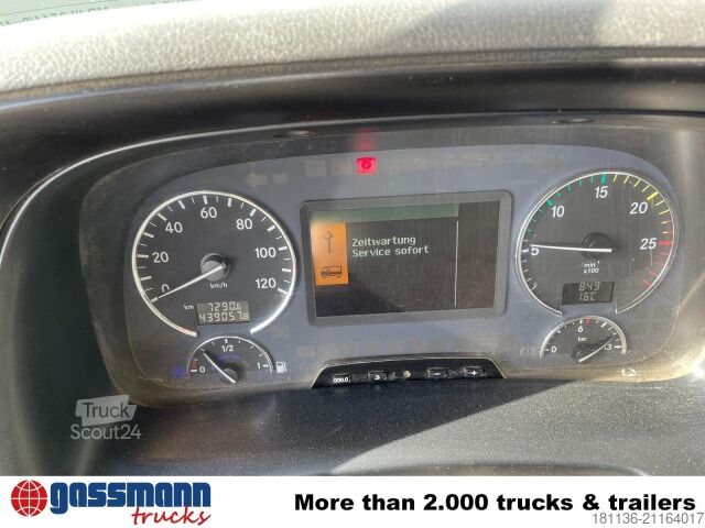 Châssis de camion Mercedes-Benz Actros MP III 3544/8x4/4, 3 Pedale