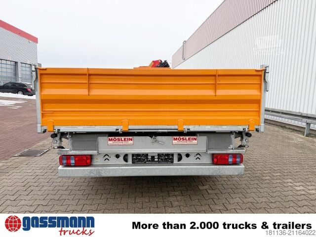 Remorque benne trilibérale  DTD 18 Schwebheim, Rampenschacht, Verzinkt