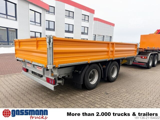 Rimorchio ribaltabile a tre lati  DTD 18 Schwebheim, Rampenschacht, Verzinkt