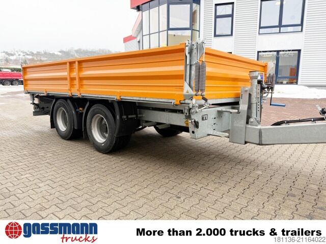 Rimorchio ribaltabile a tre lati  DTD 18 Schwebheim, Rampenschacht, Verzinkt