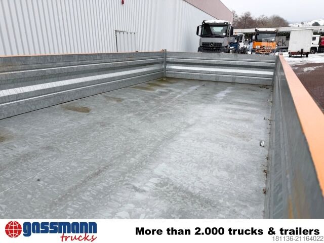 Rimorchio ribaltabile a tre lati  DTD 18 Schwebheim, Rampenschacht, Verzinkt