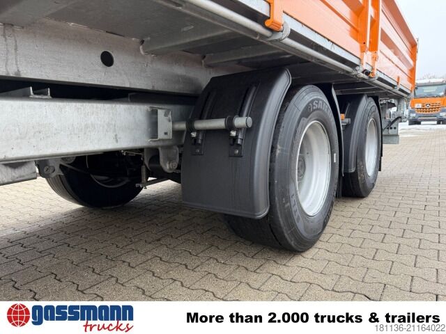 Rimorchio ribaltabile a tre lati  DTD 18 Schwebheim, Rampenschacht, Verzinkt