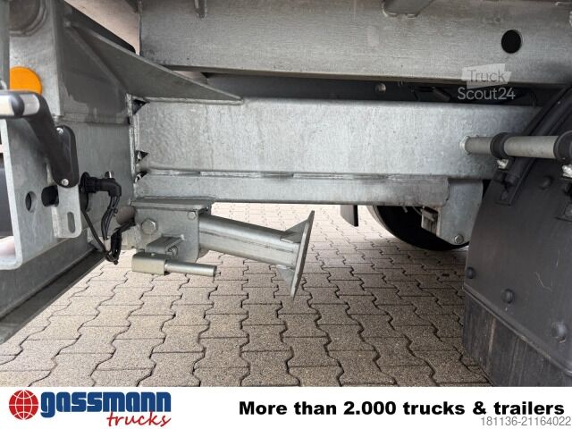 Rimorchio ribaltabile a tre lati  DTD 18 Schwebheim, Rampenschacht, Verzinkt