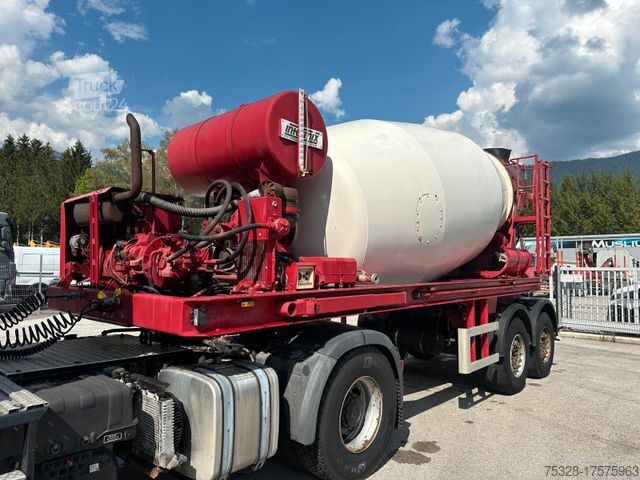 Semiremorcă  Intermix Deutz Motor 10m³ Betonmischer Mixer