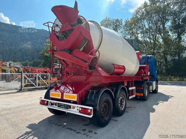 Semiremorcă  Intermix Deutz Motor 10m³ Betonmischer Mixer